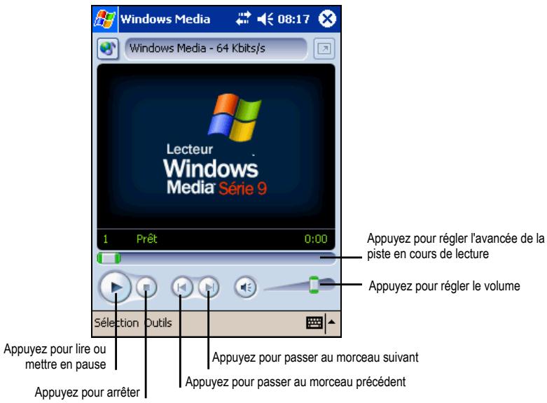 YAKUMO PDA DELTA 400 - Windows Media Player pour Pocket PC - 1