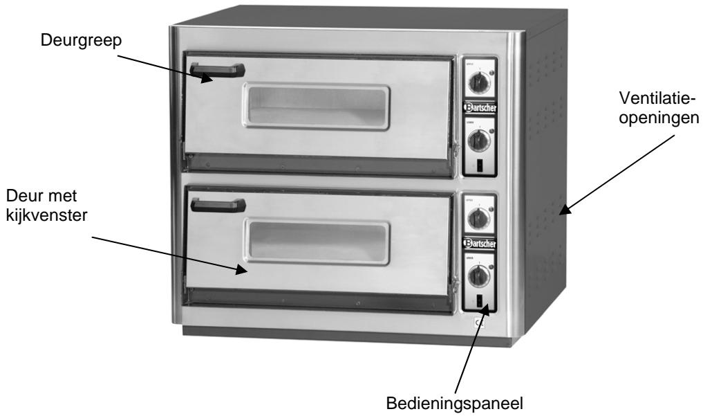 BARTSCHER NT 621 - Overzicht van onderdelen - 1