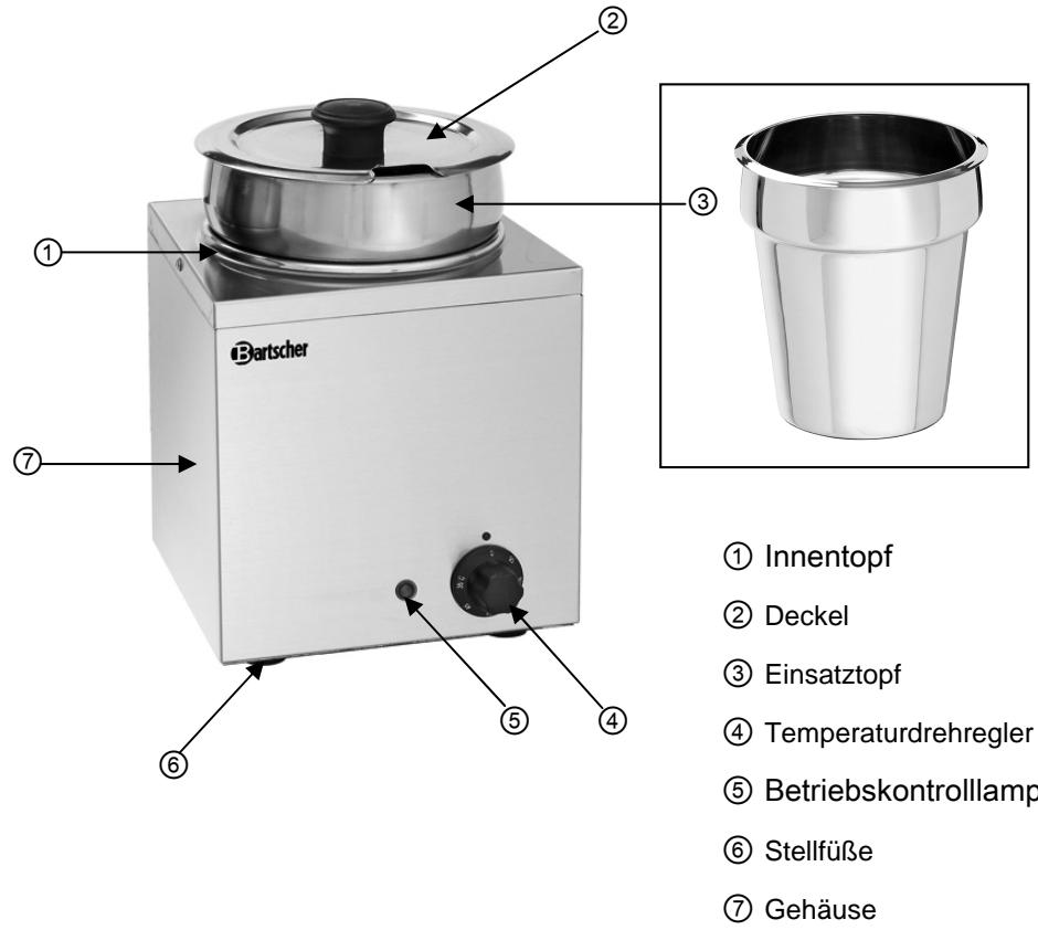 BARTSCHER 606065 - Baugruppenübersicht - 1