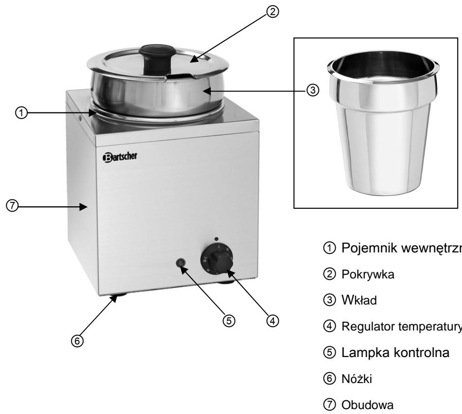 BARTSCHER 606065 - Zestawienie podzespołów urzadzenia - 1