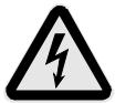 BARTSCHER 610826 - WARNING! Gefahr durch elektrischen Strom! - 1