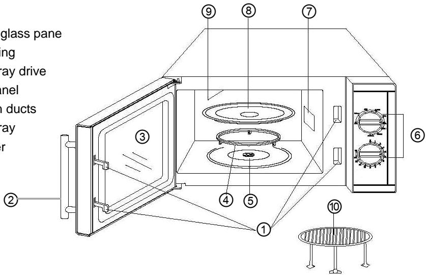 BARTSCHER 610826 - Overview of parts - 1