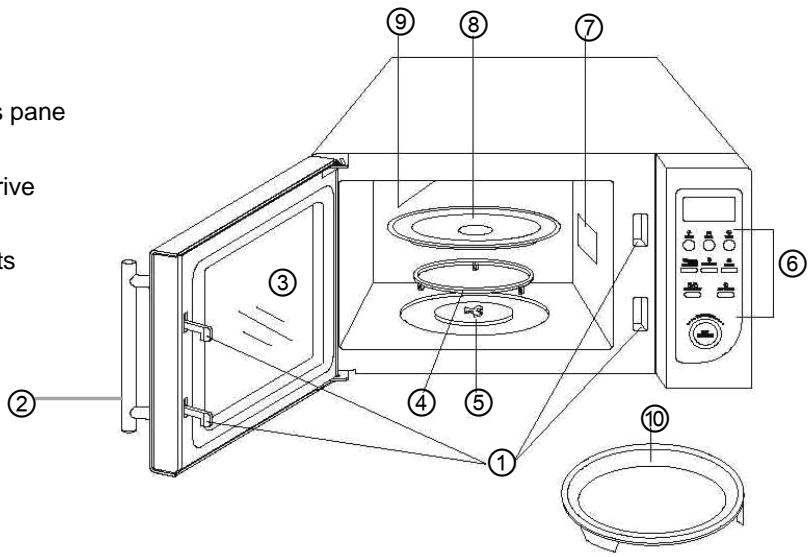 BARTSCHER 610835 - Overview of parts - 1
