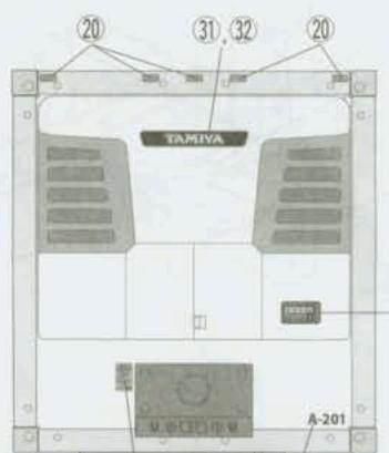 TAMIYA AXLE REEFER SEMI-TRAILLER - POLAR BEAR EXPRESS - 1
