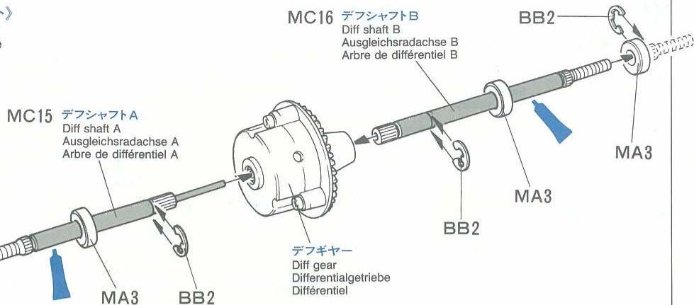 TAMIYA GLOBE TROTTER 420 - 《Stéアリングサイーニボのとりは》 Attaching steering servo Lenkservo-Einbau Fixation du servo de directio - 20