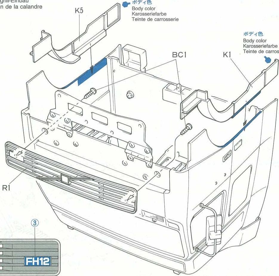 TAMIYA GLOBE TROTTER 420 - TAMIYA COLOR - 12
