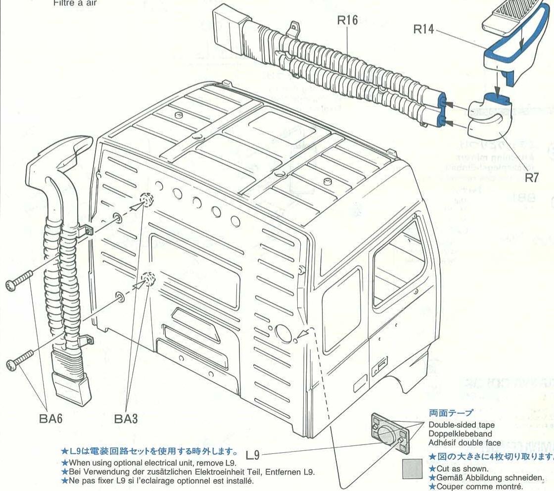 TAMIYA GLOBE TROTTER 420 - 《斯テアリングの調節》 - 11