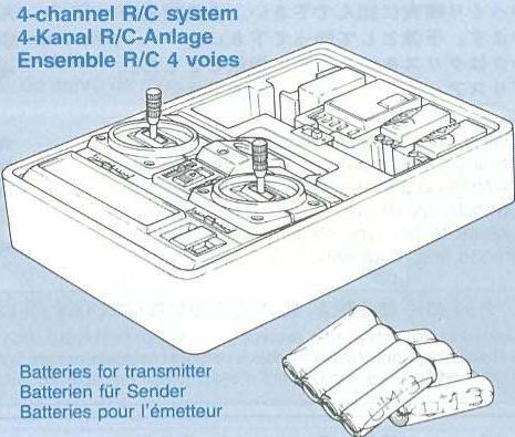 TAMIYA GLOBE TROTTER 420 - Ensemble R/C 4 voies - 1