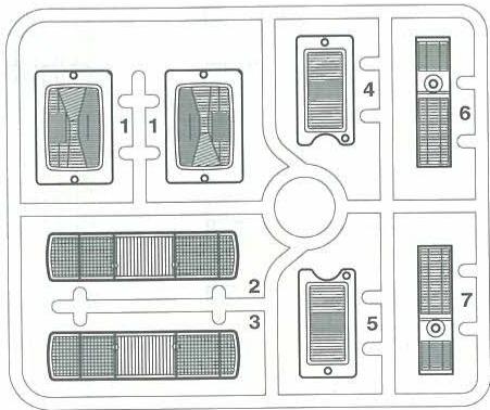 TAMIYA VOLVO FH - PARTS - 14