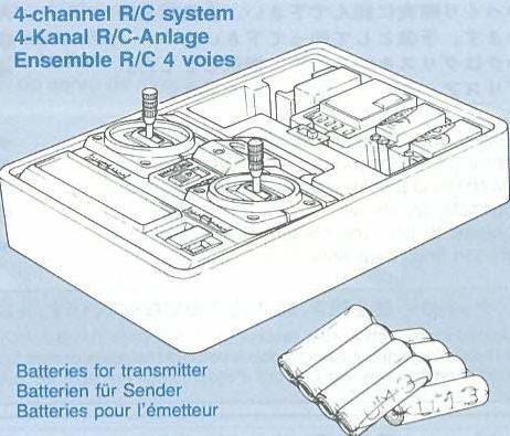 TAMIYA VOLVO FH - Ensemble R/C 4 voies - 1
