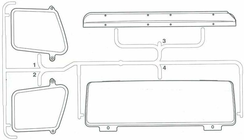 TAMIYA VOLVO FH - PARTS - 12