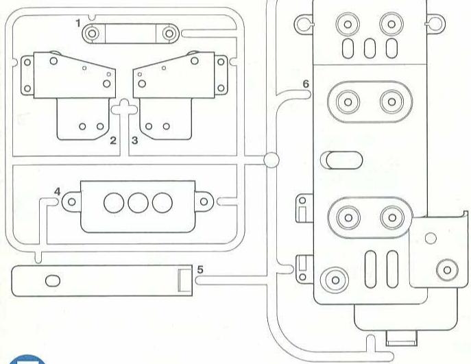 TAMIYA VOLVO FH - PARTS - 5