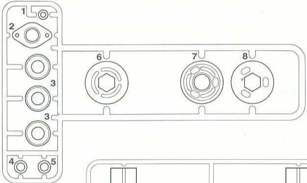 TAMIYA VOLVO FH - PARTS - 9