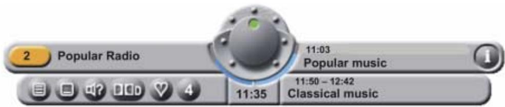 ECHOSTAR DSB-808 2CI VIACCESS - LE BANDEAU D'INFORMATION RADIO - 1