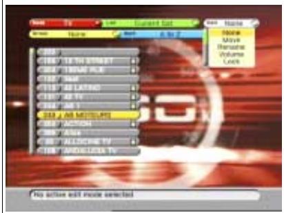 ECHOSTAR DSB-808 2CI VIACCESS - POUR MODIFIER UNE LISTE - 1