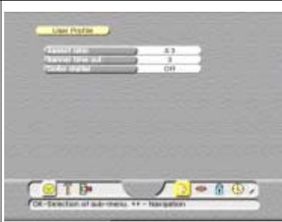 ECHOSTAR DSB-808 2CI VIACCESS - POUR MODIFIER LE PROFIL UTILISATEUR - 2