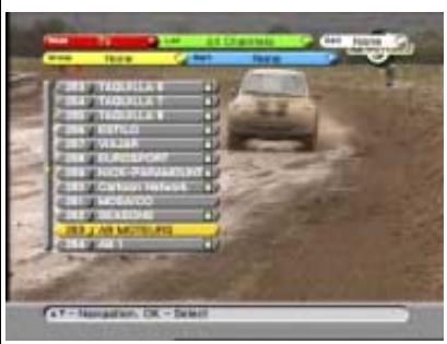 ECHOSTAR DSB-808 2CI VIACCESS - POUR SELECTIONNER UNE CHÂINE - 1