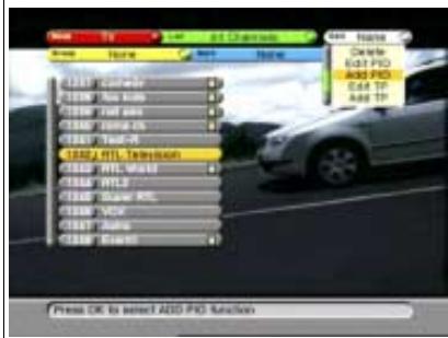 ECHOSTAR DSB-808 2CI VIACCESS - POUR AJOUTER UN PID (IDENTIFICATEUR DE PROGRAMME) - 1