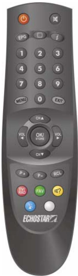 ECHOSTAR DSB-808 2CI VIACCESS - LA TÉLECOMMANDE - 1