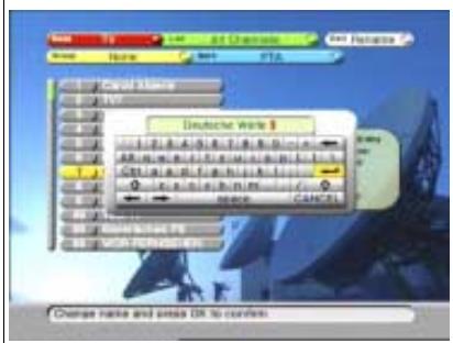 ECHOSTAR DSB-808 2CI VIACCESS - POUR RENOMMER UNE CHÂINE - 2