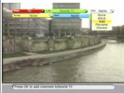 ECHOSTAR DSB-808 2CI VIACCESS - AJOUT D'UNE CHÂINE À UNE LISTE DE FAVORIS - 1