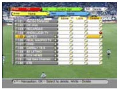 ECHOSTAR DSB-808 2CI VIACCESS - POUR SUPPRIMER UNE CHÂINE - 2