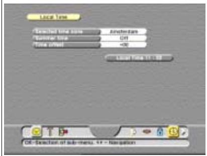 ECHOSTAR DSB-808 2CI VIACCESS - DÉFINIR L'HEURE D'ÊTE - 3