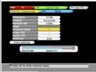 ECHOSTAR DSB-808 2CI VIACCESS - POUR AJOUTER UN PID (IDENTIFICATEUR DE PROGRAMME) - 3