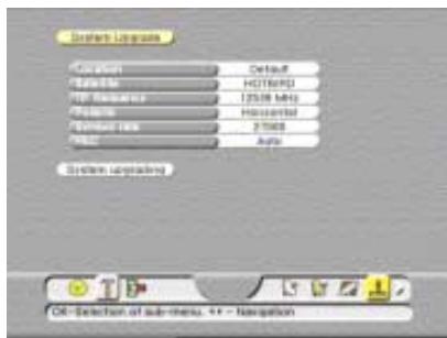 ECHOSTAR DSB-808 2CI VIACCESS - PAGE MISE À NIVEAU SYSTÉME - 1