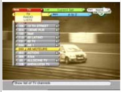 ECHOSTAR DSB-808 2CI VIACCESS - POUR SELECTIONNER UN MODE - 1