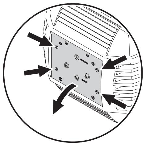 MARTIN MAC 700 WASH - Pour remplacer la lampe - 1