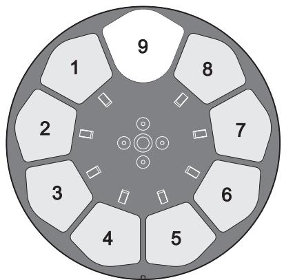 MARTIN MAC 700 WASH - Roue de couleur - 1