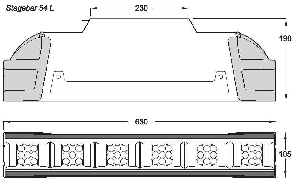 MARTIN STAGEBAR 54 - Dimensions - 2