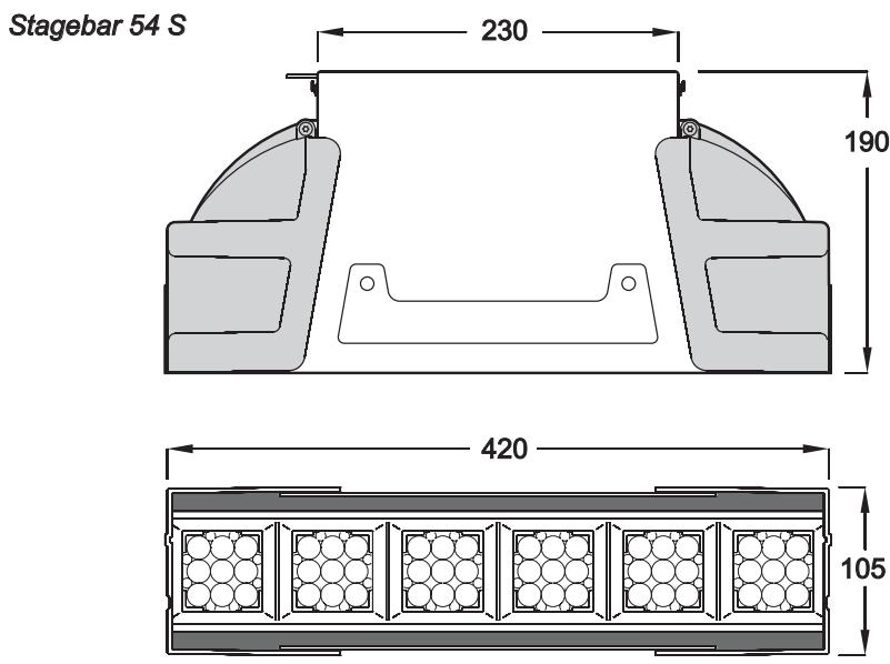 MARTIN STAGEBAR 54 - Dimensions - 1