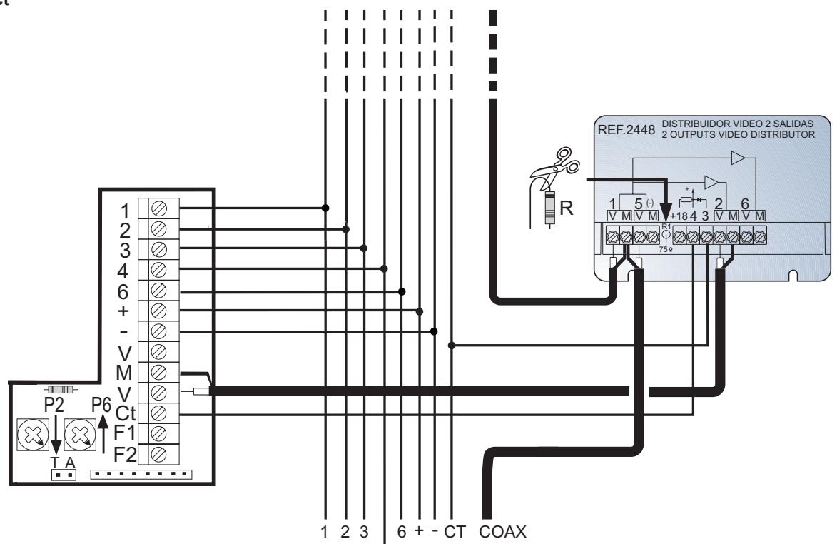 FERMAX 4 PLUS N - Connecteurs et connexions - 12