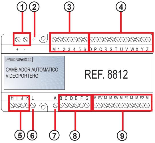 FERMAX 4 PLUS N - Commutateur VIDÉO réf. 8812 - 1