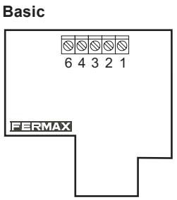 FERMAX 4 PLUS N - Connecteurs et connexions - 1