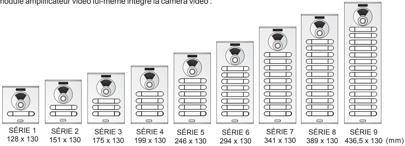 FERMAX 4 PLUS N - * Typologie des Platines CITY 4+N - 1