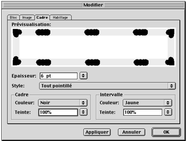 QUARK XPRESS 5 - CREATION DE STYLES DE CADRE PERSONNALISÉS - 23