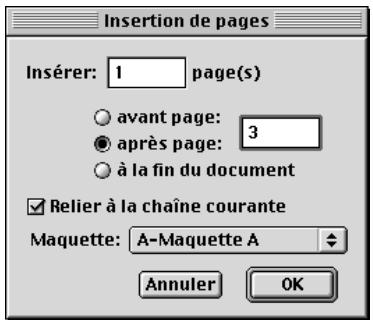 QUARK XPRESS 5 - LIAISON DE PAGES À DES CHÂNÉS DE TEXTE AUTOMATIQUES - 1