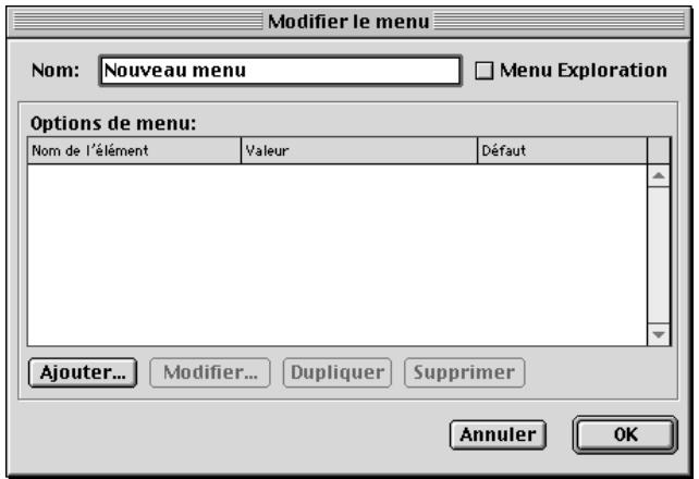 QUARK XPRESS 5 - CREATION D'UN MENU W - 2