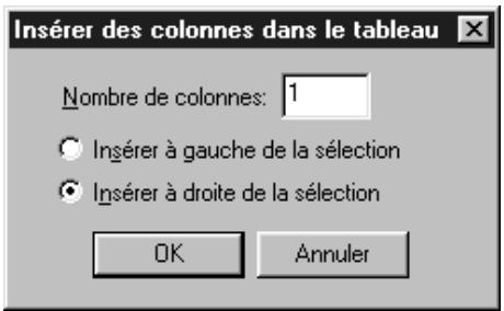 QUARK XPRESS 5 - INSERTION DE COLONNES ET DE RANGÉES - 2