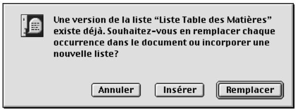 QUARK XPRESS 5 - SUBSTITUTION D'UNE LISTE - 1