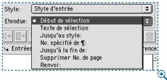 QUARK XPRESS 5 - CRÉATION D'UNE ENTREE D'INDEX DE PREMIER NIVEAU - 3
