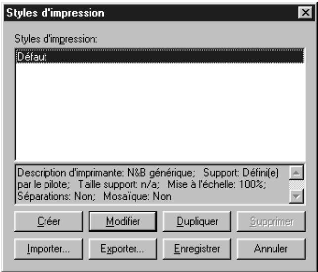 QUARK XPRESS 5 - CRÉATION ET UTILISATION DES STYLES D'IMPRESSION - 1