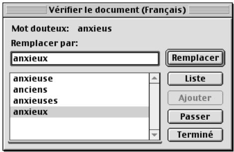 QUARK XPRESS 5 - VÉRIFICATION DE L'ORTHOGRAPHE DE TEXTE SéLECTIONNÉ, D'UN ARTICLE OU D'UN DOCUMENT - 2