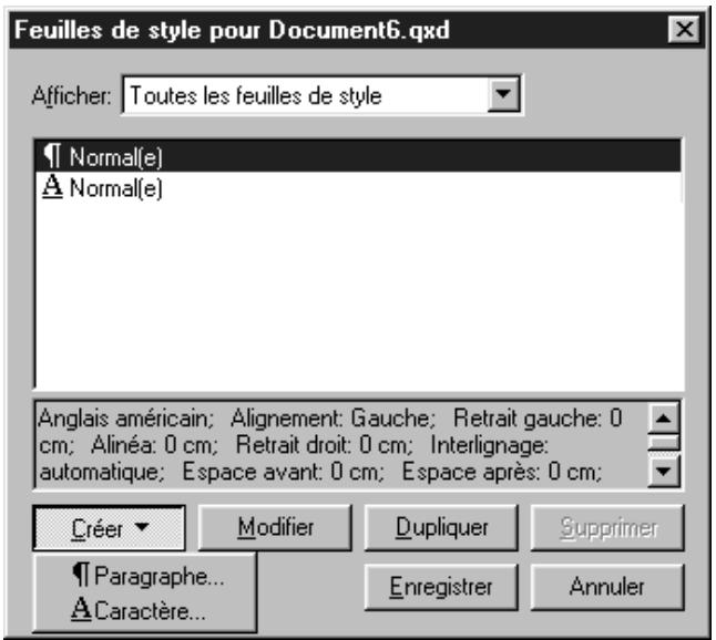 QUARK XPRESS 5 - APPLICATION DE COULEURS ET DE TEINTES AU TEXTE - 1