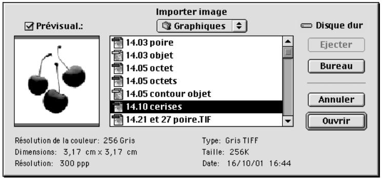 QUARK XPRESS 5 - FORMAT DE FICHIER IMAGE MODIFIABLES - 1