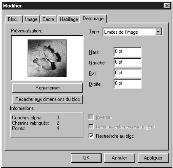 QUARK XPRESS 5 - CREATION DE CHEMINS DE DETOURS - 1