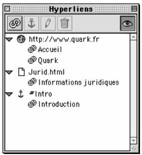 QUARK XPRESS 5 - CREATION D'UN NOM D'ANCRE - 1